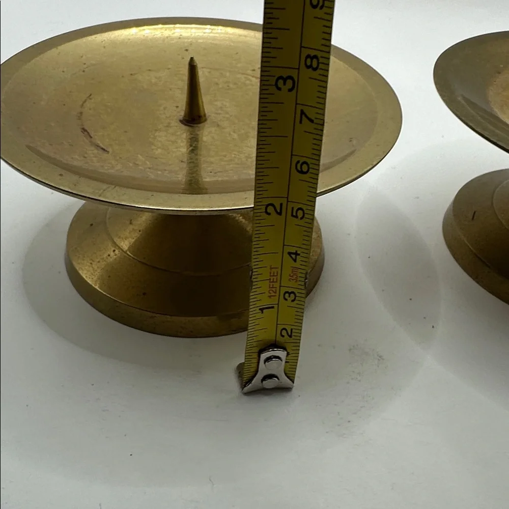 Elegant Gold Candle Holders